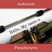 Audiobook Pseudonyms