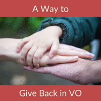 A Way to Give Back in VO