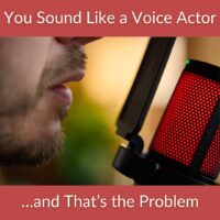 You Sound Like a Voice Actor…and That’s the Problem
